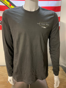 Dark Gray Long Sleeve Chatos T-Shirt