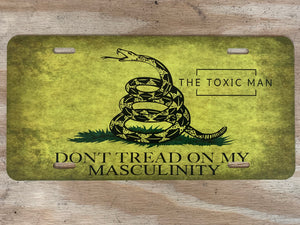 Don’t Tread on My Masculinity License Plate