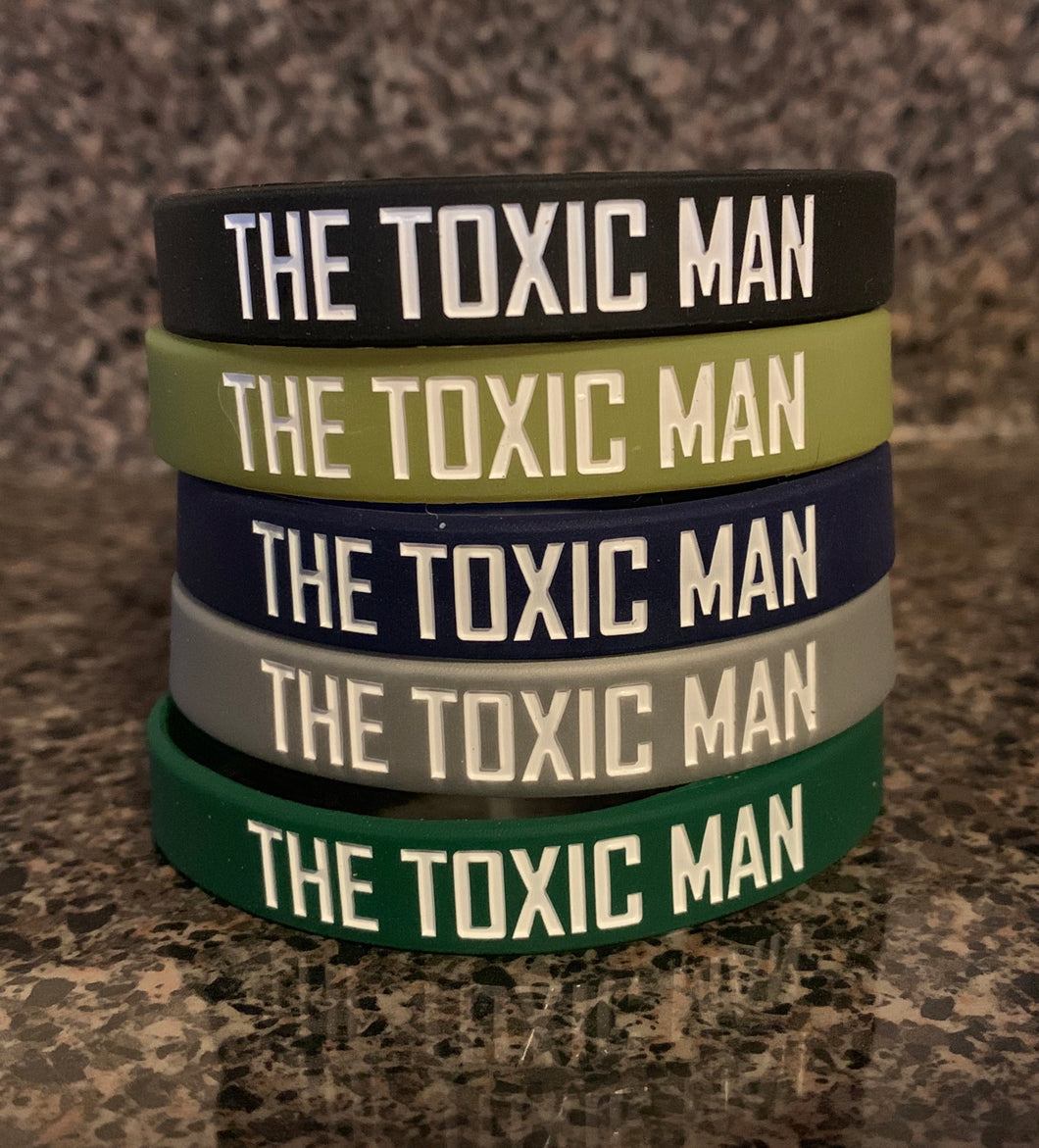 The Toxic Man Silicone Bracelets