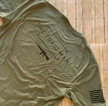 Load image into Gallery viewer, Olive Drab Green Chatos Toxic Man t-shirt